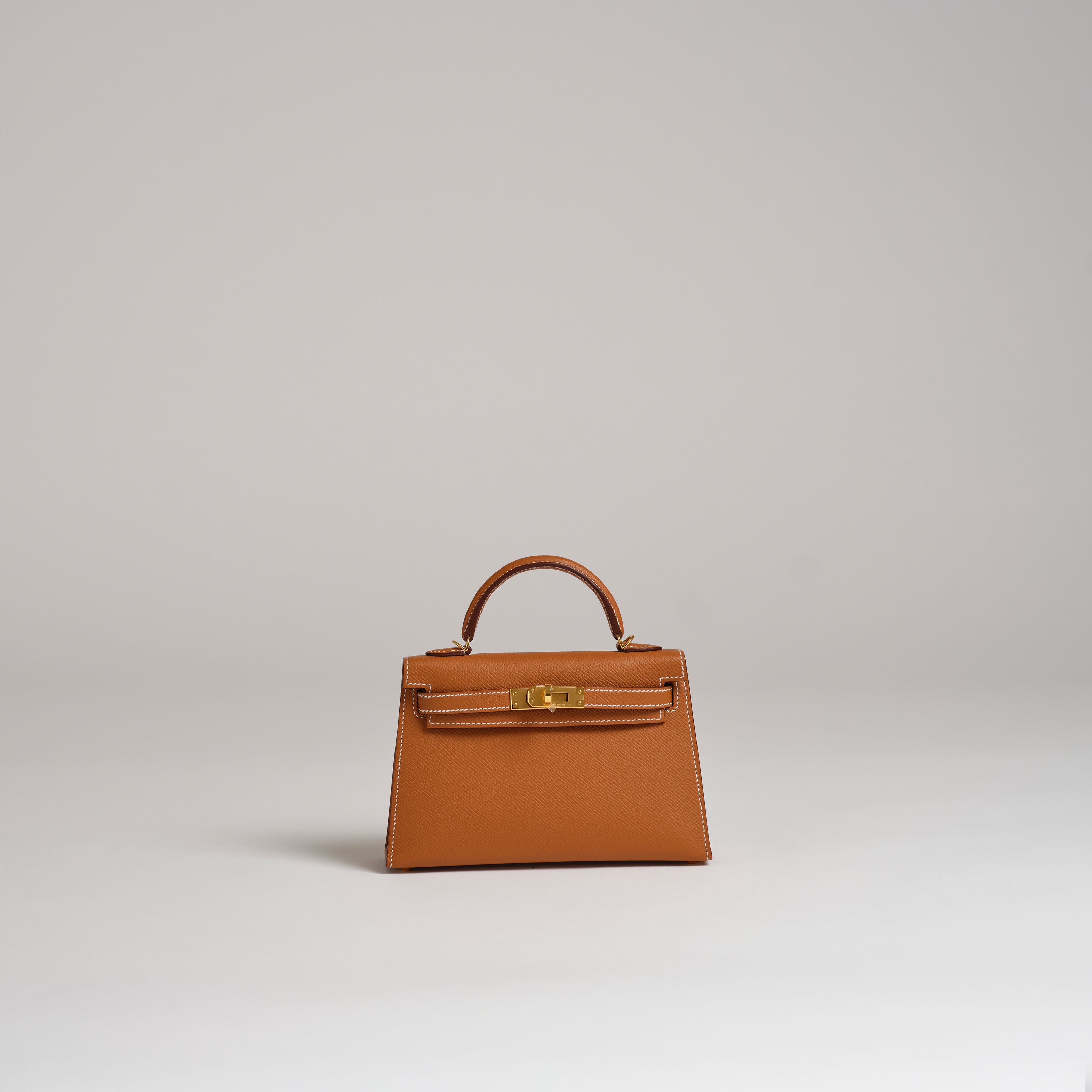 Hermès Mini Kelly II Sellier gold epsom gold hardware
