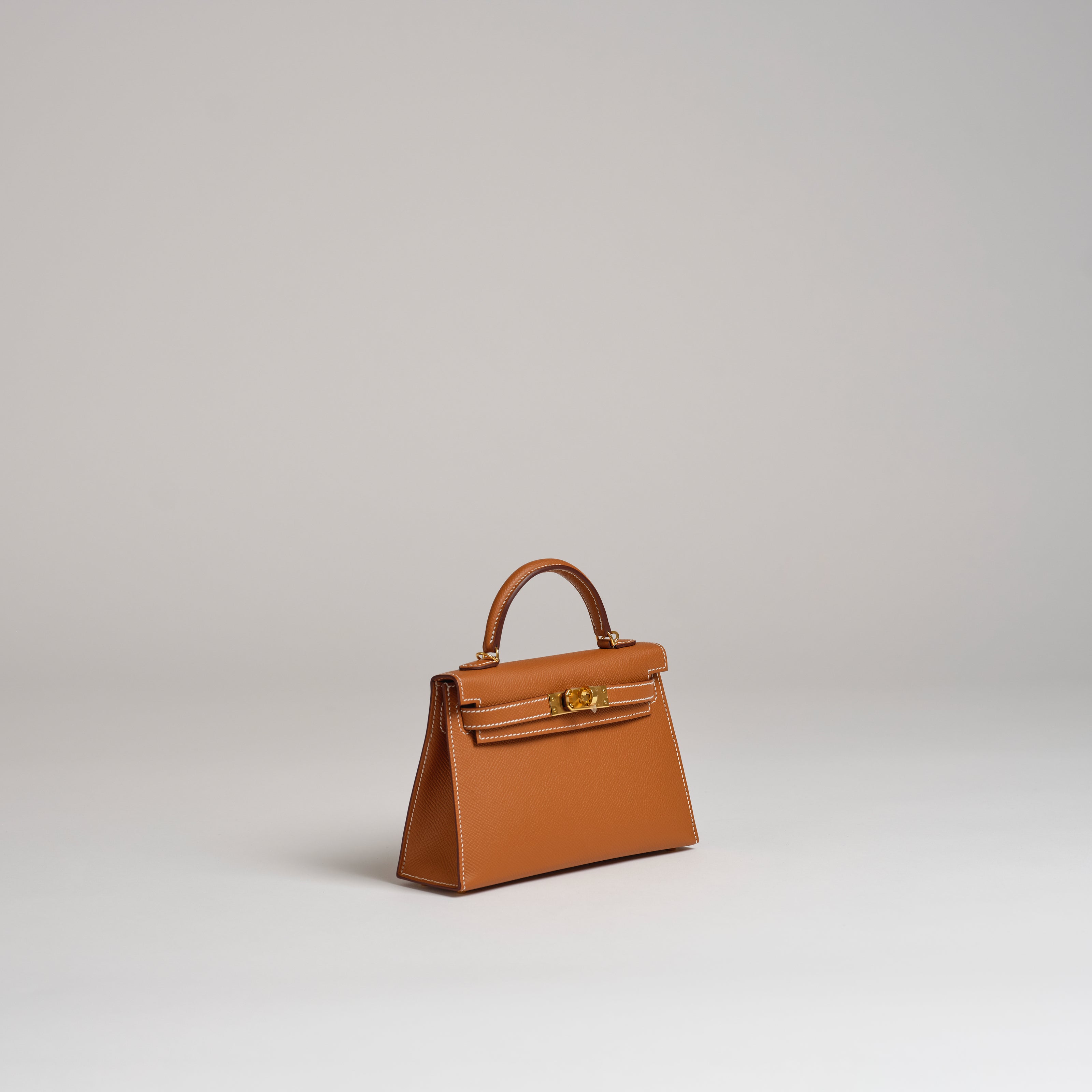 Hermès Mini Kelly II Sellier gold epsom gold hardware
