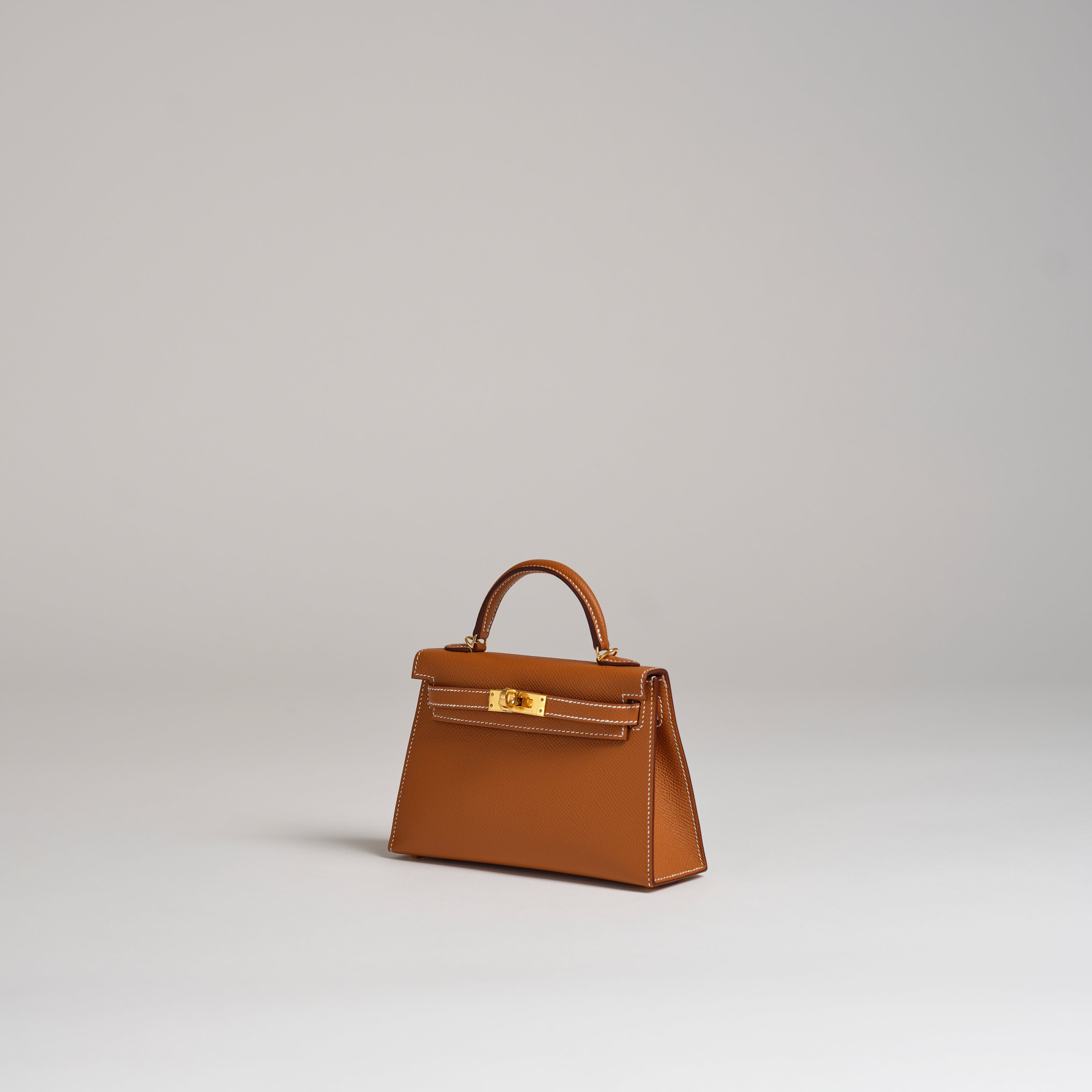 Hermès Mini Kelly II Sellier gold epsom gold hardware